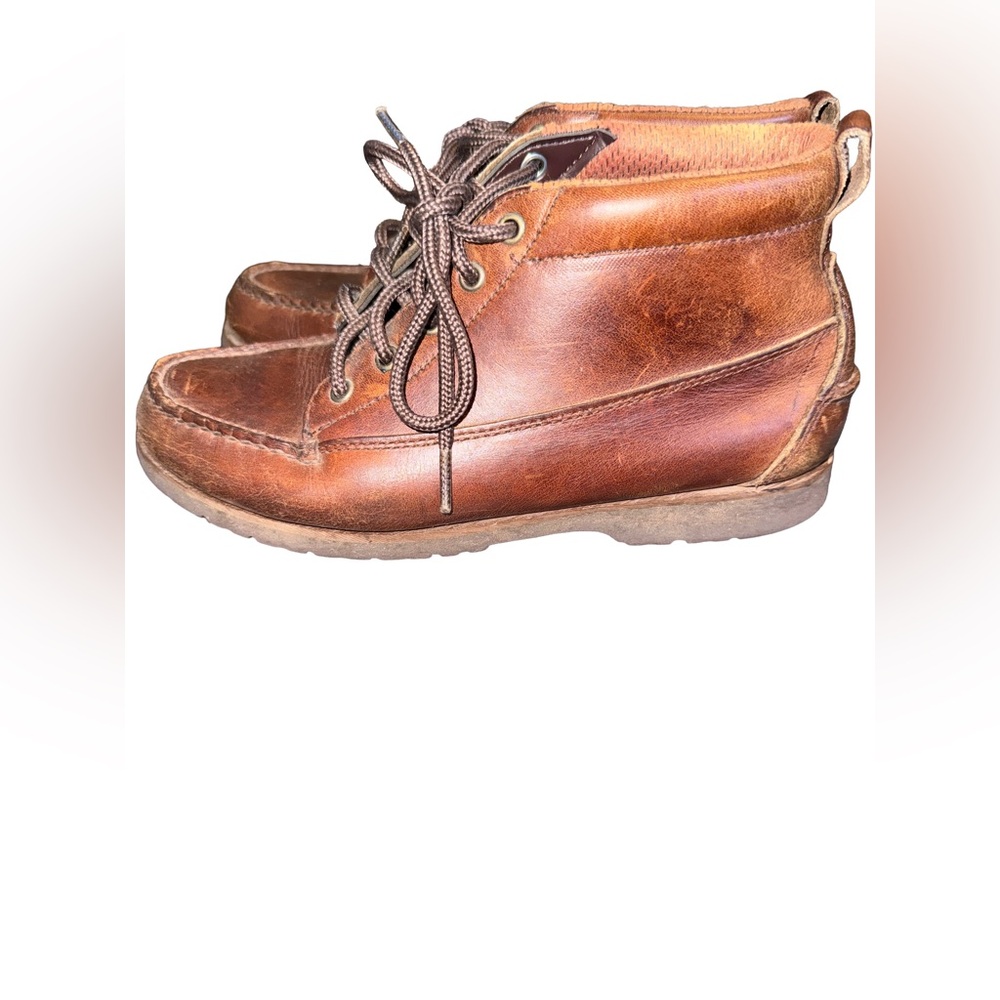 Vintage Women's Size 7.5 American Eagle Brown Leather Midland Boots